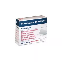 MULLBINDEN elastik 4 cmx4 m, 20 tk