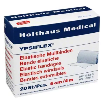MULLBINDEN elastik 6 cmx4 m, 20 tk MULLBINDEN elastik 6 cmx4 m, 20 tk