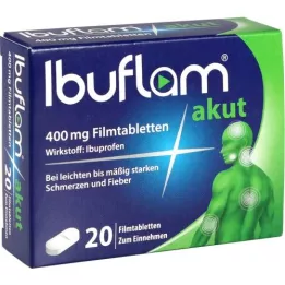 IBUFLAM äge 400 mg kilega kaetud tabletid, 20 tk