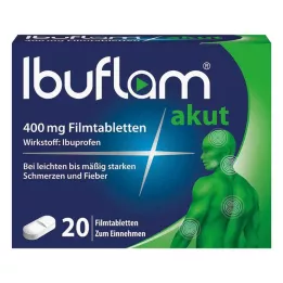 IBUFLAM äge 400 mg kilega kaetud tabletid, 20 tk