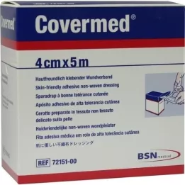 COVERMED PFLASTER METTER kaubad 4 cmx5 m rull, 1 tk
