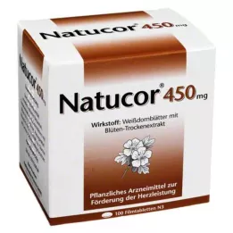 NATUCOR 450 mg õhukese polümeerikattega tabletid, 100 tk