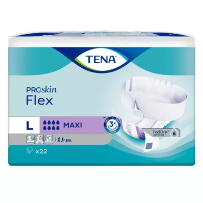 TENA FLEX maxi l, 22 tk