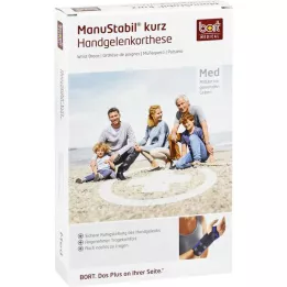 BORT ManuStabil lühike parem S nahk, 1 tk