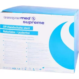 SEMPERMED Supreme OP-Kindad, steriilsed pulbrivabad suurus 8,5, 50X2 tk