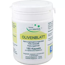 OLIVENBLATT-Ekstrakt Vegi kapslid, 180 tk