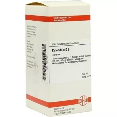 CALENDULA D 2 tabletid, 200 tk