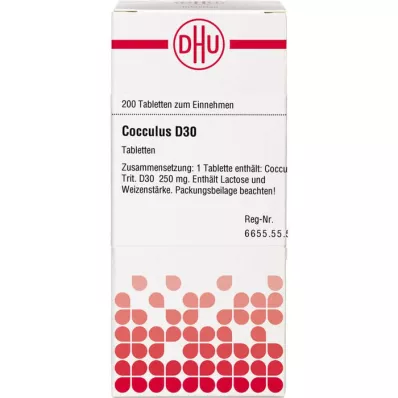 COCCULUS D30, 200 tk