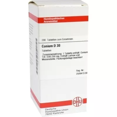 CONIUM d 30 tabletti, 200 tk
