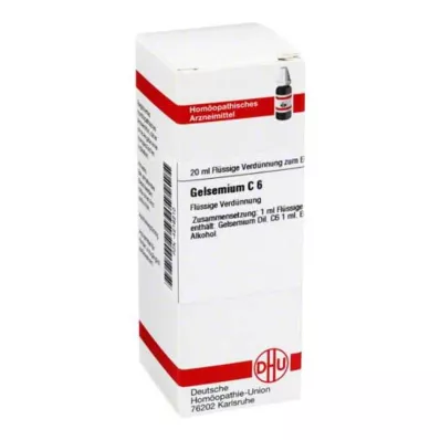 GELSEMIUM C6 lahjendus, 20 ml