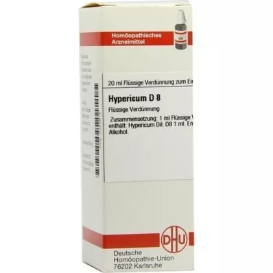 Hypericum D8, 20 ml Hypericum D8, 20 ml
