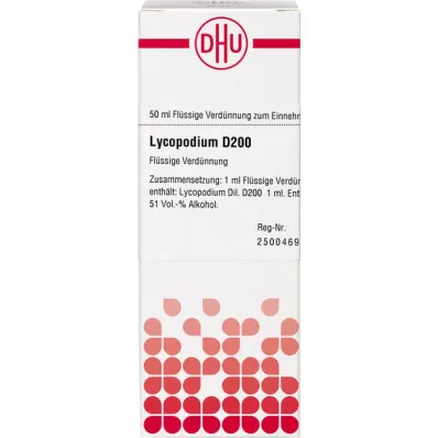 Lycopodium D200, 50 ml Lycopodium D200, 50 ml