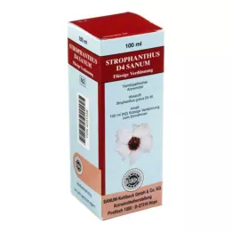 STROPHANTHUS D 4 Sanum tilgad, 100 ml