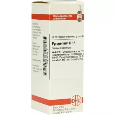 Pürogeensus D15, 20 ml Pürogeensus D15, 20 ml
