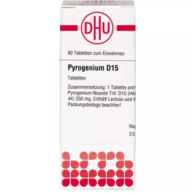 Pyrogenium D15, 80 tk