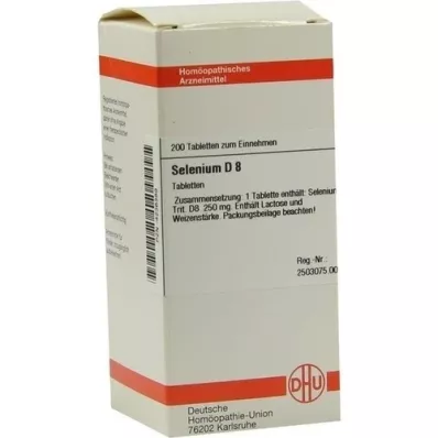 SELENIUM D 8 tabletid, 200 tk