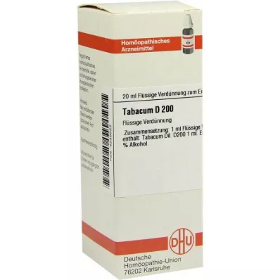 TABACUM D 200 Lahjendus, 20 ml