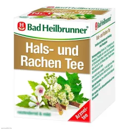BAD HEILBRUNNER Kurgu ja kurgu teefiltri kotid, 8X1,75 g