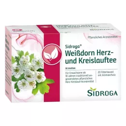 SIDROGA Viirpuu südame ja vereringe tee filtrikotid, 20X1,5 g