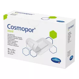 COSMOPOR steriilne haavaplaaster 6x10 cm, 25 tk