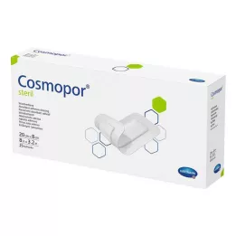 COSMOPOR Sterili haavade assotsiatsioon 8x20 cm, 25 tk
