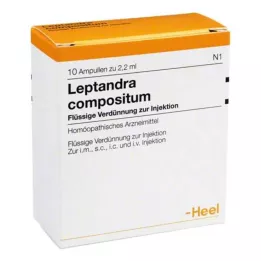 LEPTANDRA COMPOSITUM Ampullid, 10 tk