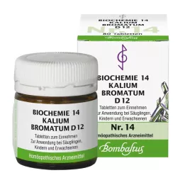 BIOCHEMIE 14 Kalium bromatum D 12 tabletti, 80 tk