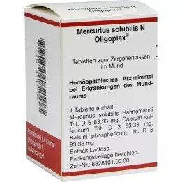 MERCURIUS SOLUBILIS N Oligoplex tabletid, 150 tk