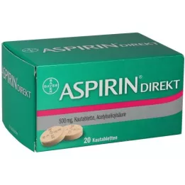 ASPIRIN dieedi närimistabletid, 20 tk