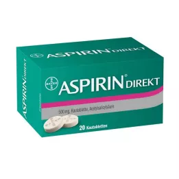 ASPIRIN Otsesed närimistabletid, 20 tk