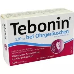 TEBONIN 120 mg õhukese polümeerikattega tabletid kõrvade helisemise vastu, 120 tk