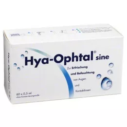 HYA-OPHTAL sine silmatilgad, 60X0,5 ml