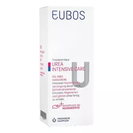 EUBOS TROCKENE Haut Urea 5% kätekreem, 75 ml