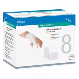 HÖGA-MUBILAST Kinnitusside 8 cmx4 m tsellofaaniga, 1 tk