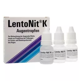 LENTO NIT K silmatilgad, 3X10 ml