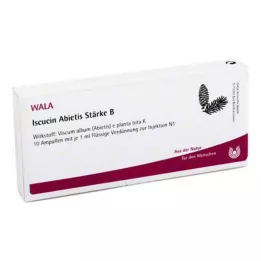 ISCUCIN abietis Tugevus B Ampullid, 10X1 ml