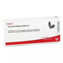 ISCUCIN abietis Tugevus E Ampullid, 10X1 ml