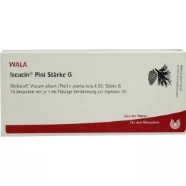 ISCUCIN pini tugevus g ampul, 10x1 ml