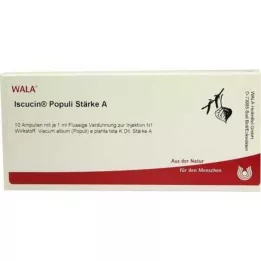 ISCUCIN populi tugevusega A ampullid, 10X1 ml