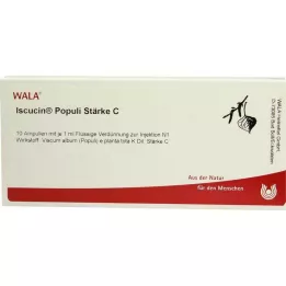 ISCUCIN populi Strength C ampullid, 10X1 ml