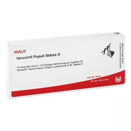 ISCUCIN populi Strength D ampullid, 10X1 ml