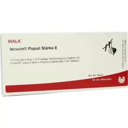 ISCUCIN populi Strength E Ampullid, 10X1 ml