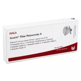 ISCUCIN tiliae potentsi seeria II ampullid, 10X1 ml