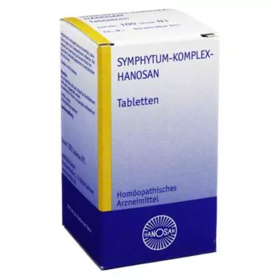 SYMPHYTUM KOMPLEX Hanosan tabletid, 100 tk SYMPHYTUM KOMPLEX Hanosan tabletid, 100 tk