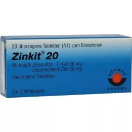 ZINKIT 20 liigset tabletti, 20 tk
