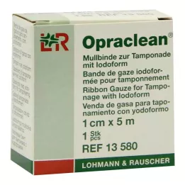 OPRACLEAN Marli side tampoonile jodoformiga 1 cm x 5 m, 1 tk