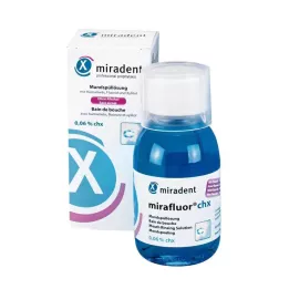 MIRADENT Suuvesi mirafluor CHX 0,06%, 100 ml