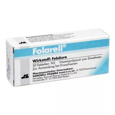 FOLARELL Tabletid, 50 tk FOLARELL Tabletid, 50 tk