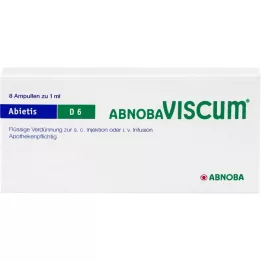 ABNOBAVISCUM Abietis D 6 ampulli, 8 tk