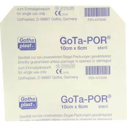 Gota-Por haavaplaaster steriilne 60x100 mm, 1 tk